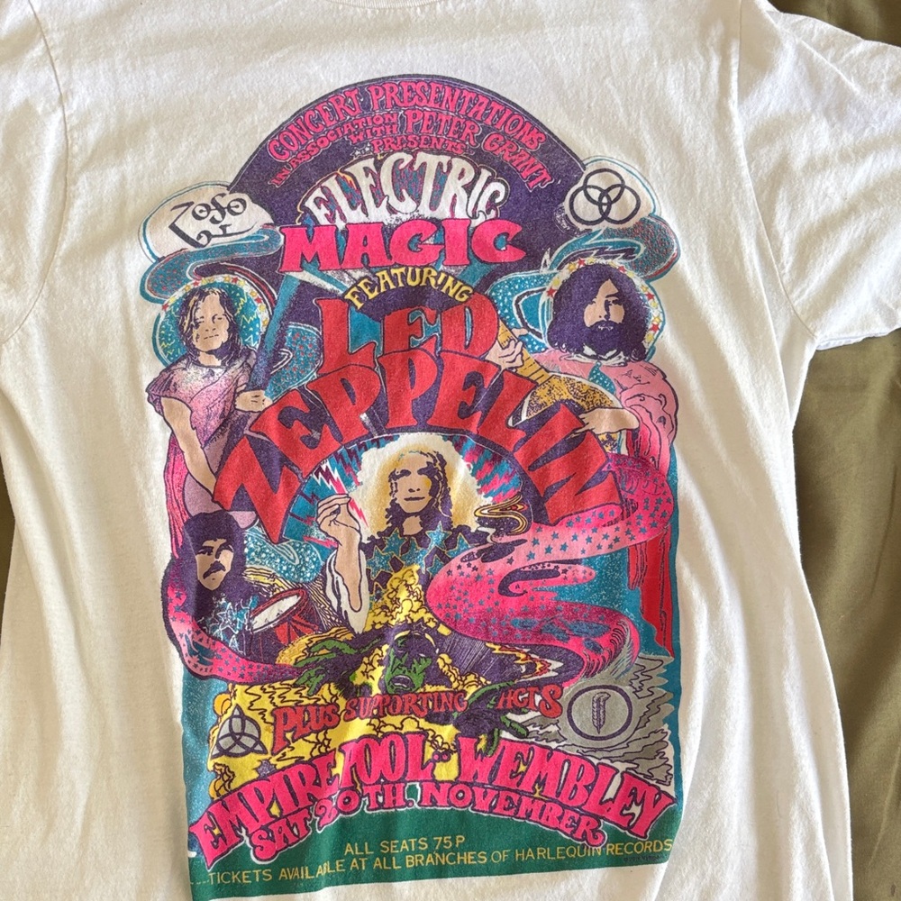 White Graphic Kids T-Shirt - Picture 2 of 4